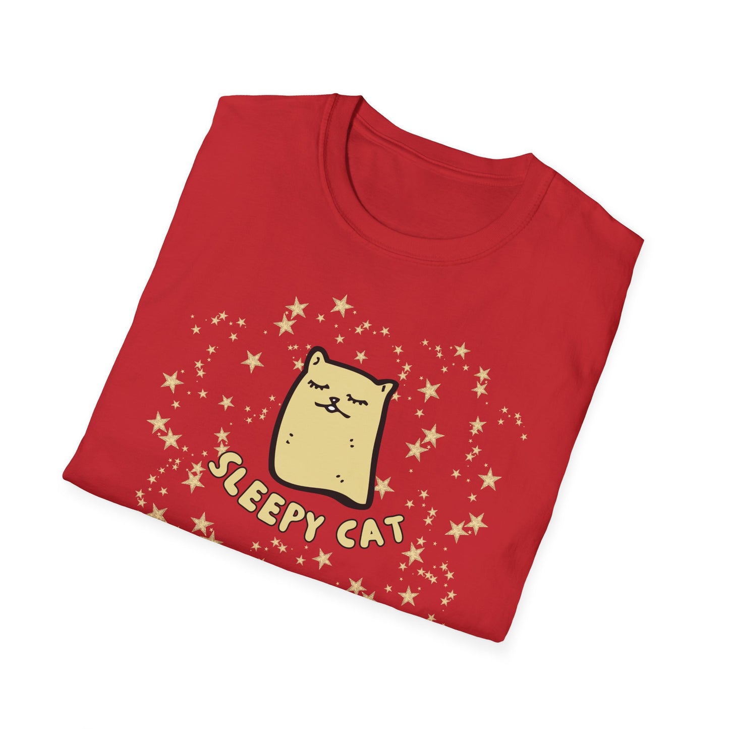 Sleepy Cat Cartoon