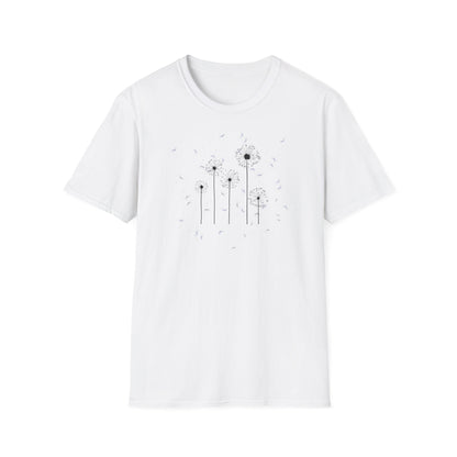 Dandelion Dreams Unisex Softstyle T-Shirt - Light