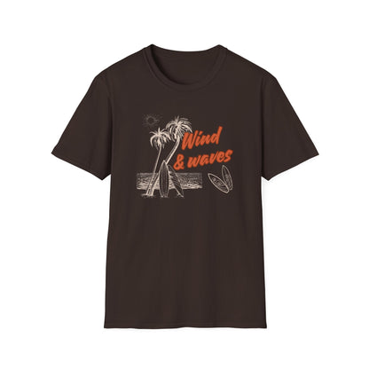 Wind & Waves Dark Unisex Softstyle T-Shirt