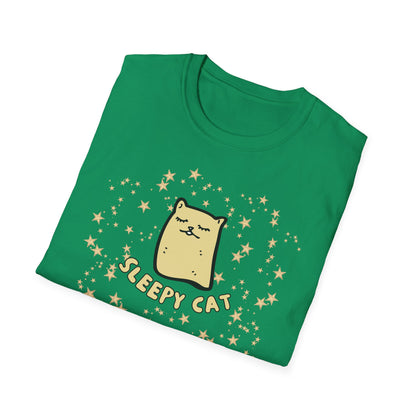 Sleepy Cat Cartoon