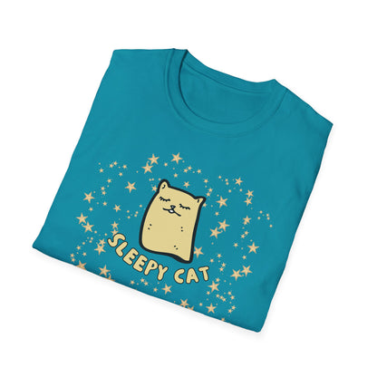 Sleepy Cat Cartoon