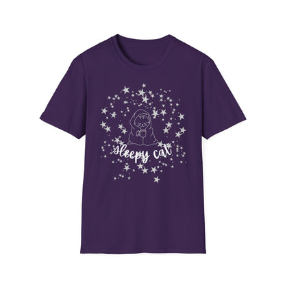 Sleepy Cat Unisex T-Shirt