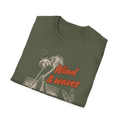 Wind & Waves Dark Unisex Softstyle T-Shirt