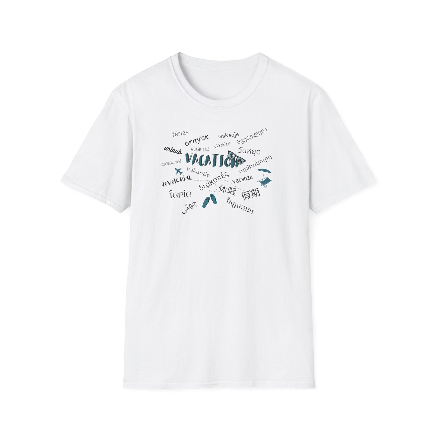 Vacay Vibes Unisex Softstyle T-Shirt