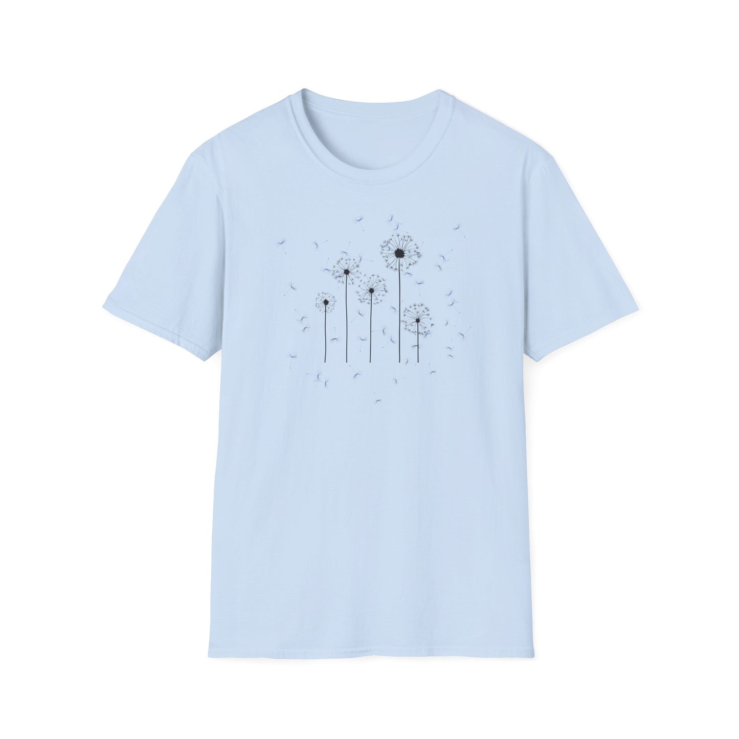 Dandelion Dreams Unisex Softstyle T-Shirt - Light