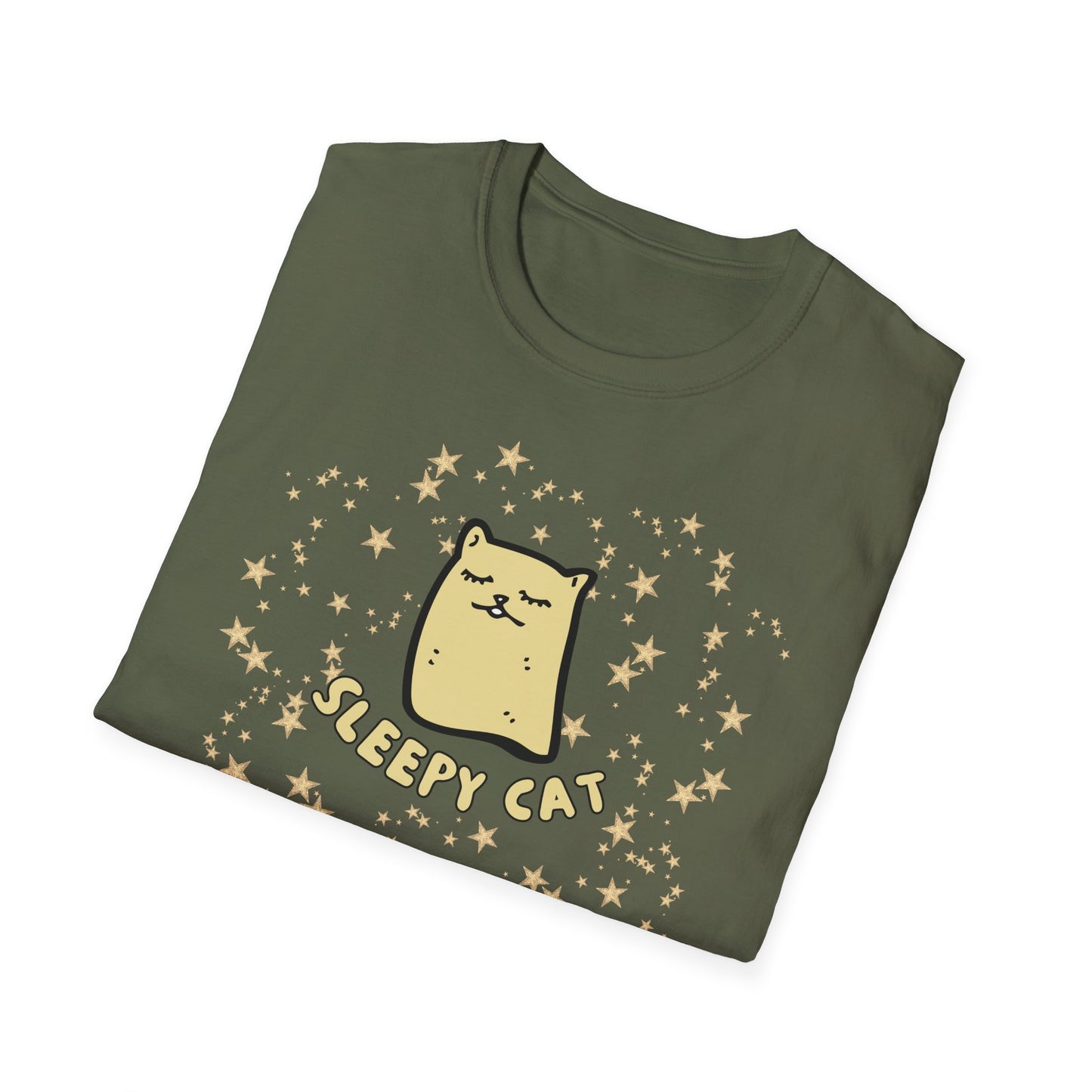Sleepy Cat Cartoon