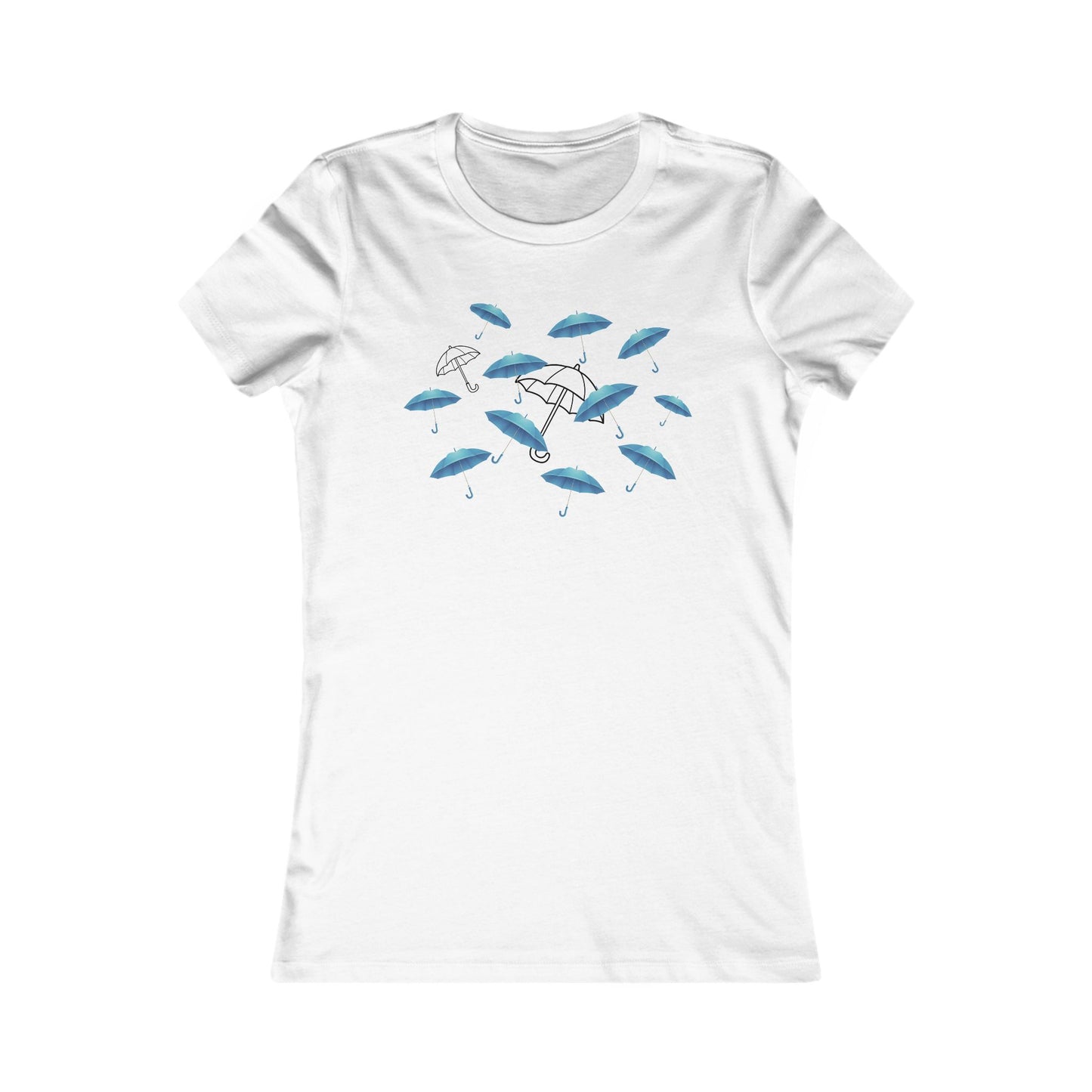 Umbrellas Women's Favorite Tee - Casual Spring Style