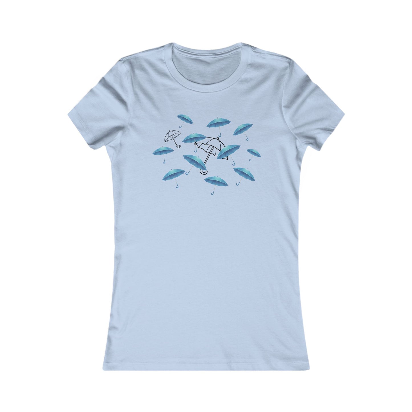 Umbrellas Women's Favorite Tee - Casual Spring Style