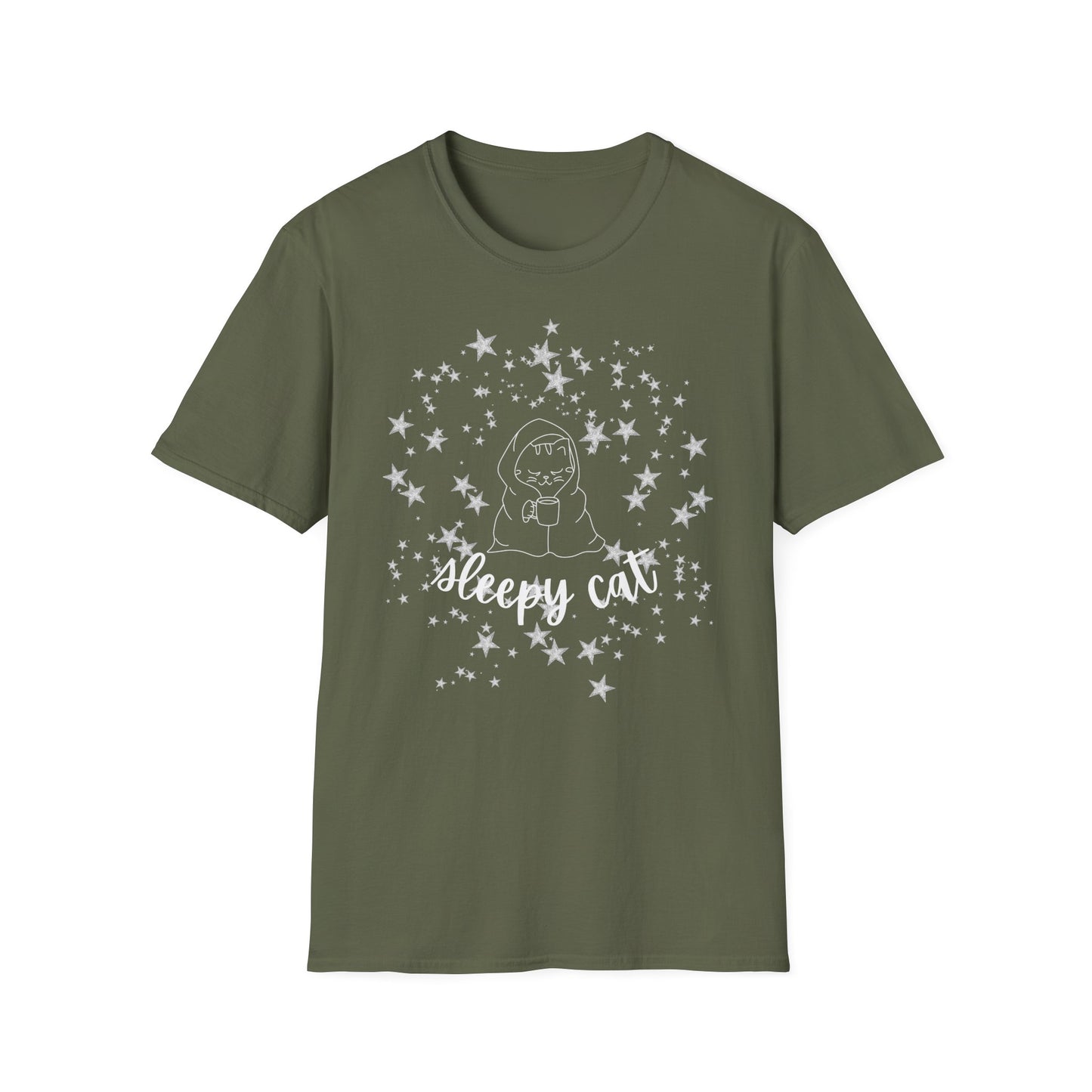 Sleepy Cat Unisex T-Shirt